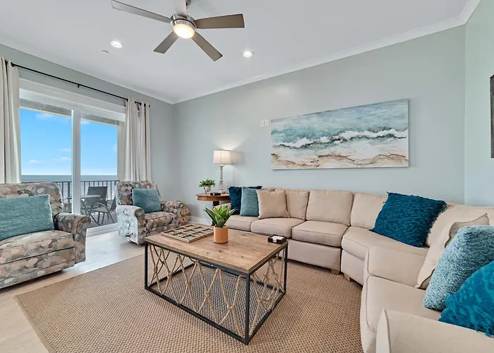 Pineapple Paradise By Gsvr - Stunning Beachfront Escape With Heated Pool - Free Activities And Golf * Gulf Shores