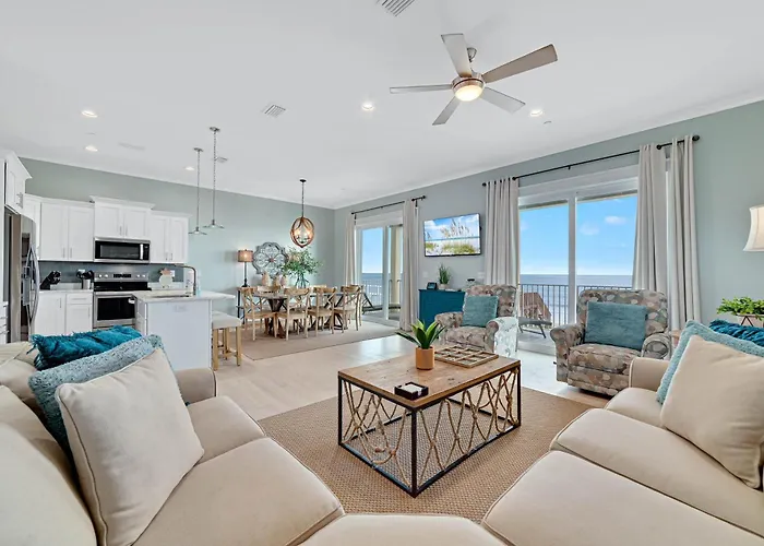 Pineapple Paradise By Gsvr - Stunning Beachfront Escape With Heated Pool - Free Activities And Golf Gulf Shores