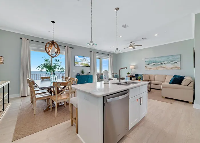 Pineapple Paradise By Gsvr - Stunning Beachfront Escape With Heated Pool - Free Activities And Golf Gulf Shores